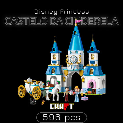 Castelo da Cinderela - Disney Princess (596 peças)