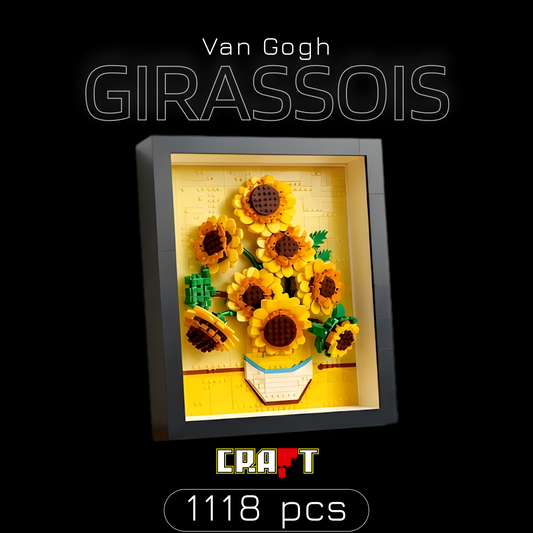 O Museu: Os Girassóis de Van Gogh (1118 micro-peças)