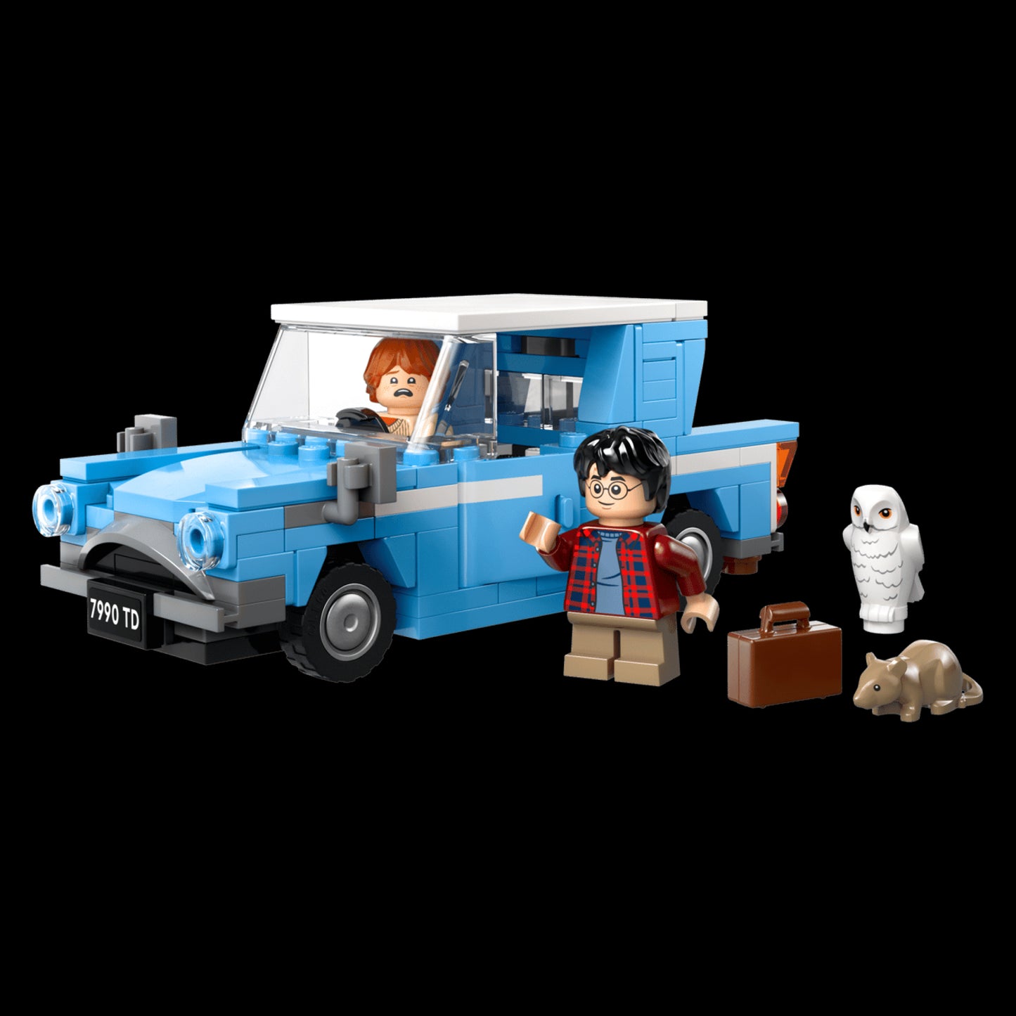 Ford Anglia voador do Harry Potter (165 peças)