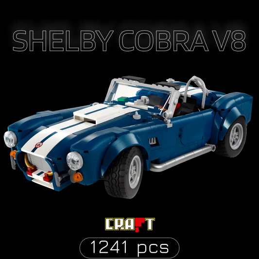 Shelby Cobra V8 (1241 peças)