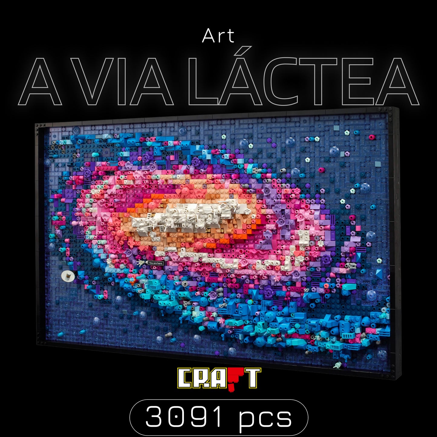 Art - A Via Láctea (3091 peças)
