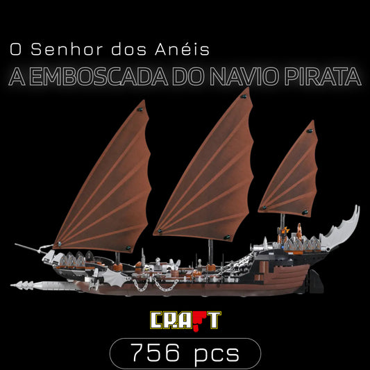 O Senhor dos Anéis - A Emboscada do Navio Pirata (756 peças)