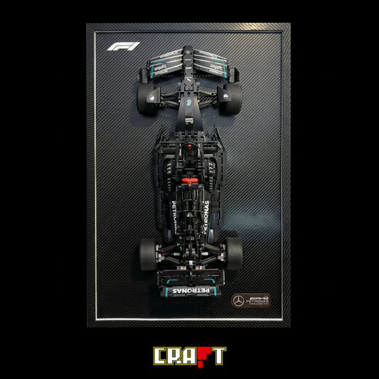 Quadro de Fibra de Carbono para a Fórmula-1 Mercedes-AMG W14