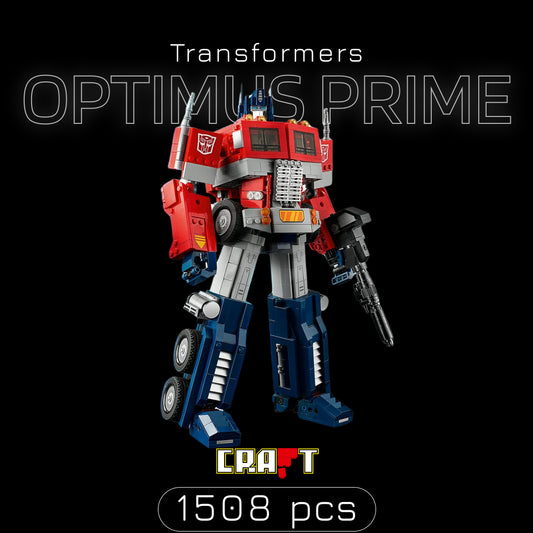 (26% OFF) Transformers - Optimus Prime (1508 peças)