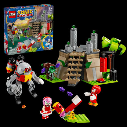 Sonic - Knuckles e o Santuário Mestre Esmeralda (325 peças)