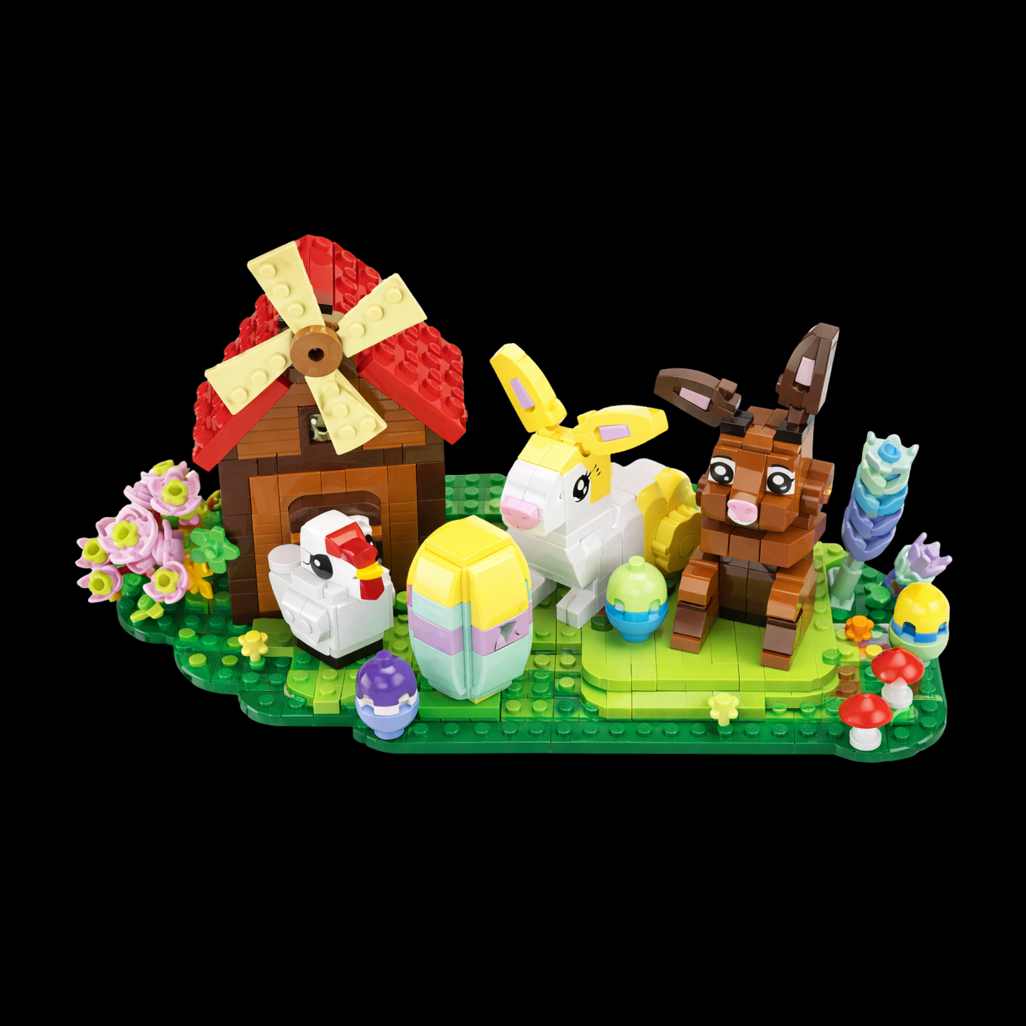 Mansão do Coelho da Páscoa (665 peças)