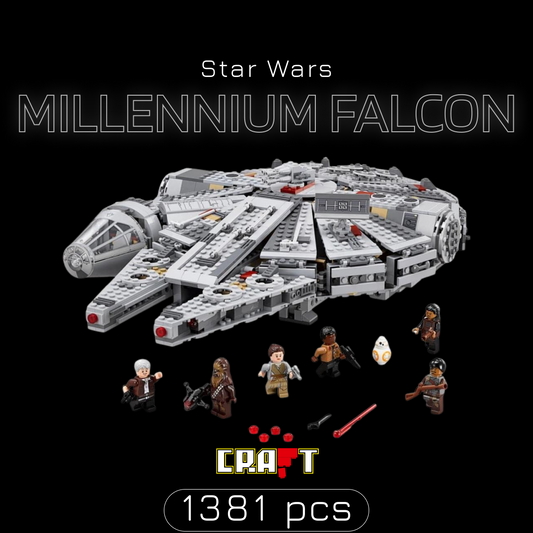Star Wars - Millennium Falcon (1381 peças)
