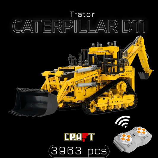 Trator Caterpillar D11 (3963 peças)