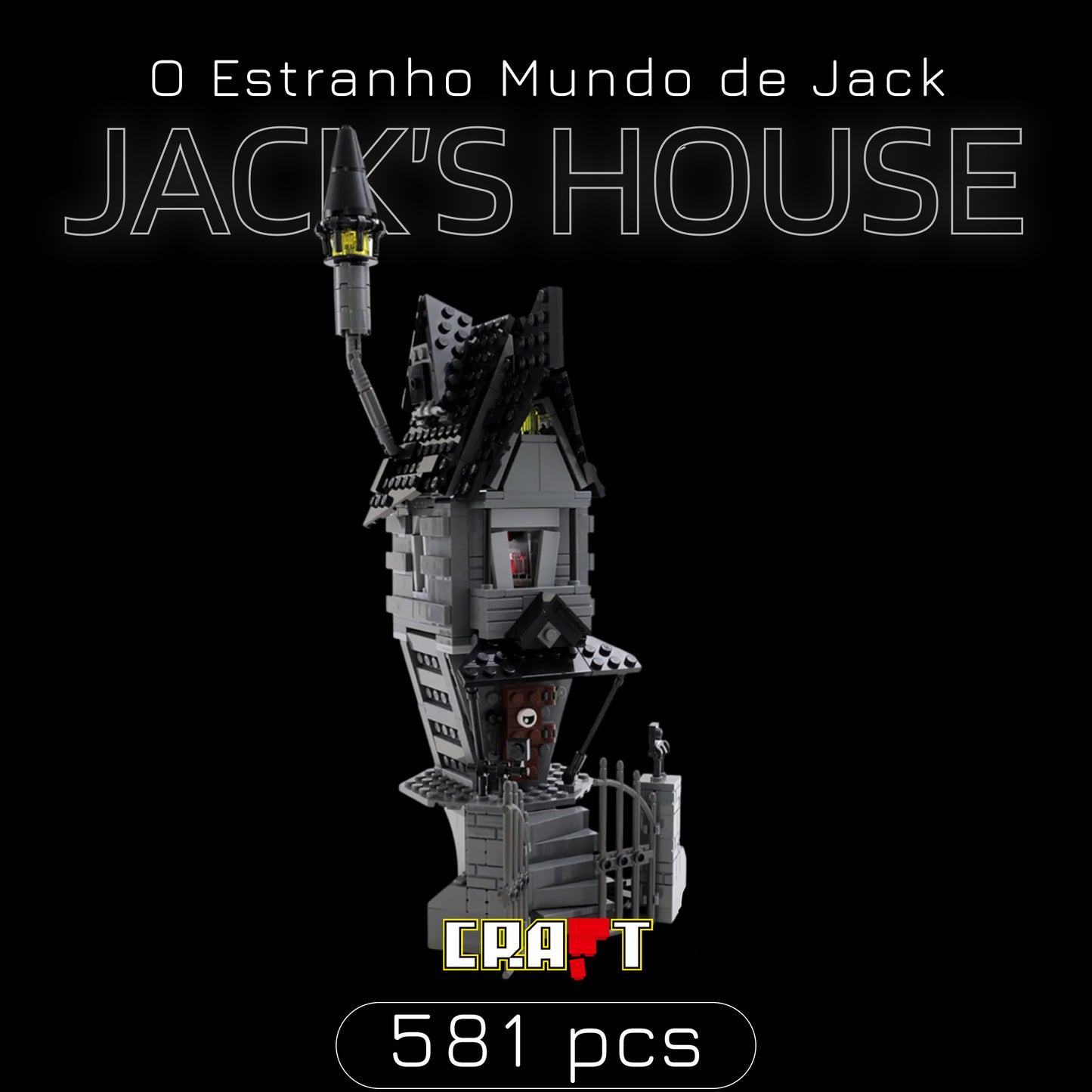 Jack's House - O Estranho Mundo de Jack (581 peças)
