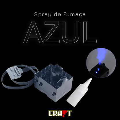 Spray de Fumaça - Azul e Vermelho