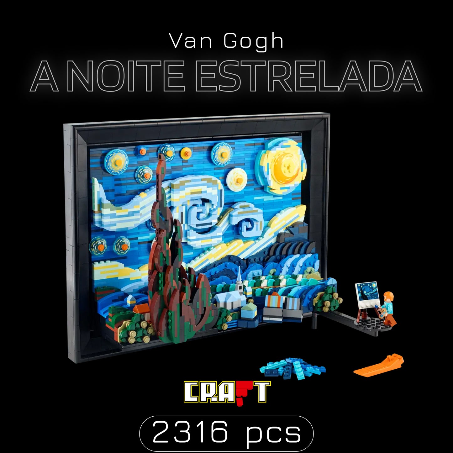 Van Gogh - A Noite Estrelada (2316 peças)