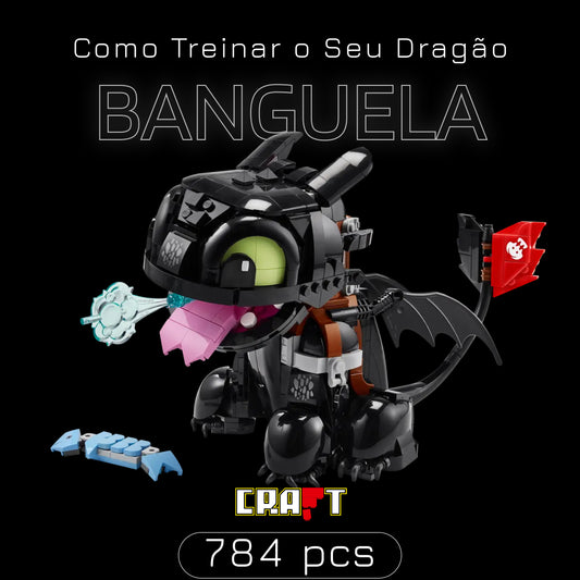 (25% OFF) Como Treinar o Seu Dragão - Banguela (784 peças)