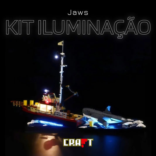 Iluminação para Tubarão - Filme