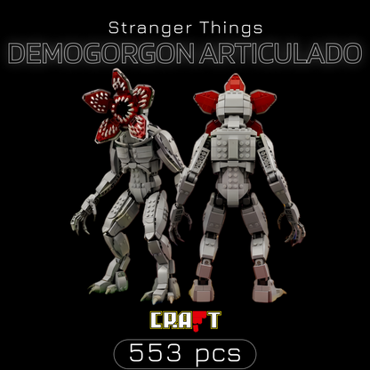 Stranger Things - Demogorgon Articulado (553 peças)