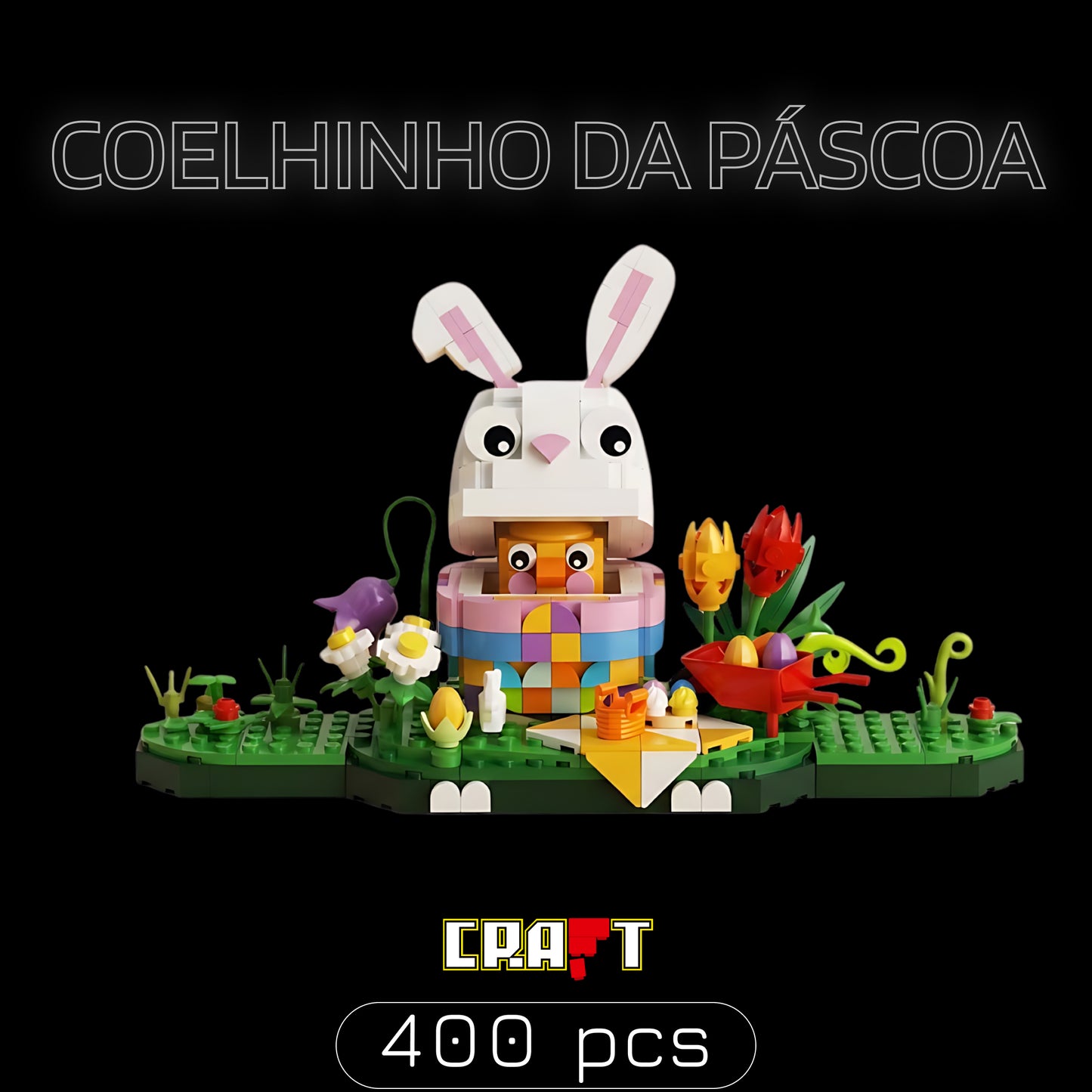 Coelhinho da Páscoa (400 peças)