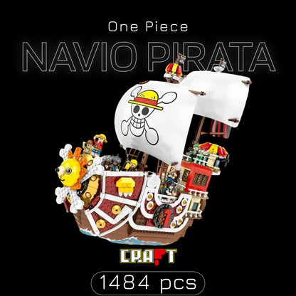 One Piece - O navio pirata (1484 peças)