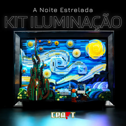 Iluminação para Van Gogh - A Noite Estrelada