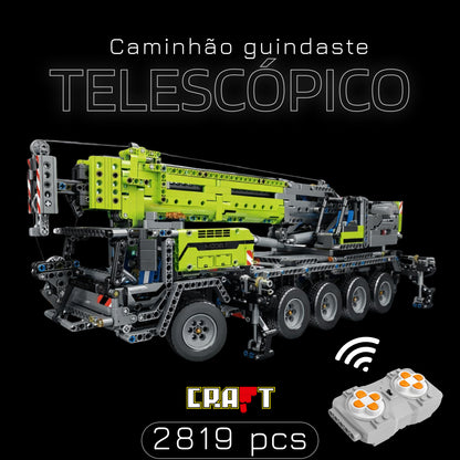 Caminhão Guindaste Telescópico (2.819 peças)