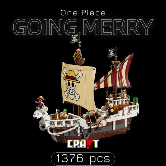 One Piece - Going Merry (1376 peças)