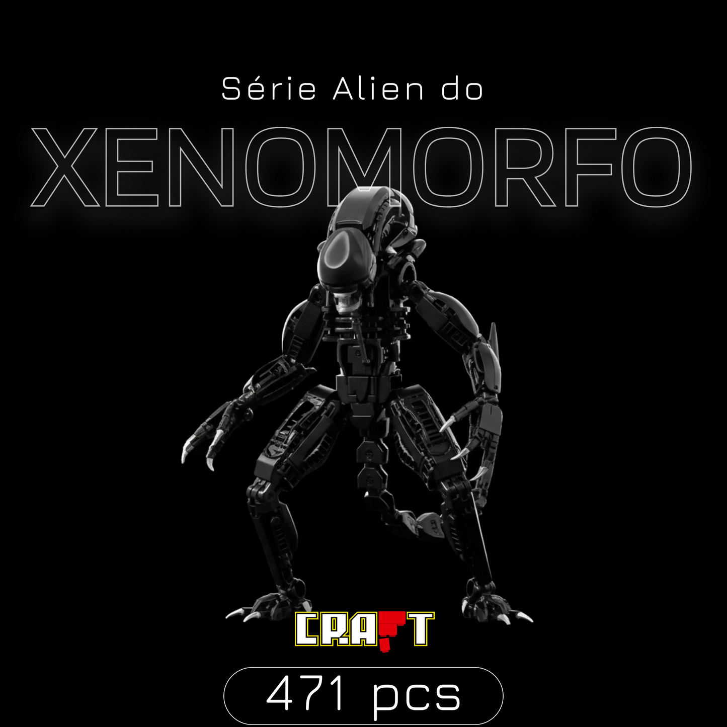 Xenomorfo - Série Alien (471 peças)